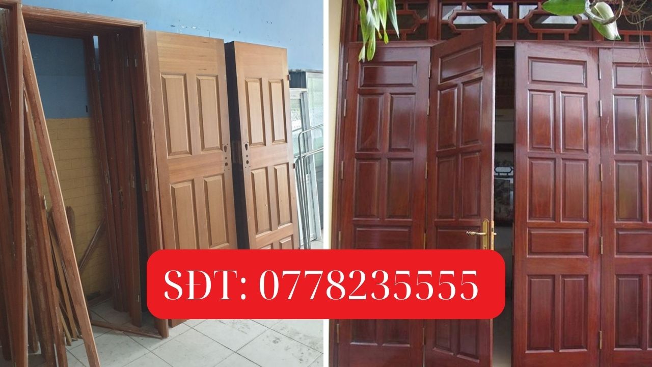 Mua cửa gỗ cũ tại TPHCM: Chuyên mua bán cửa gỗ cũ chất lượng, giá cao