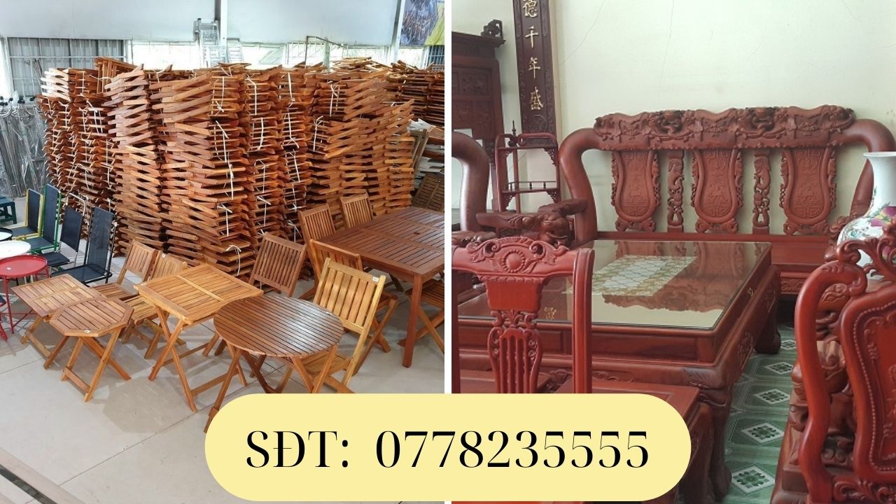 Thu mua đồ nội thất cũ chất lượng tại Đồng Nai